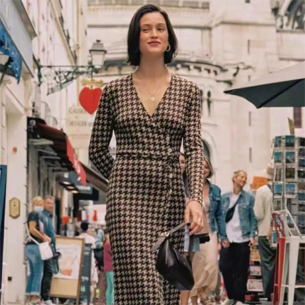 Rouje Jaelle wrap dress