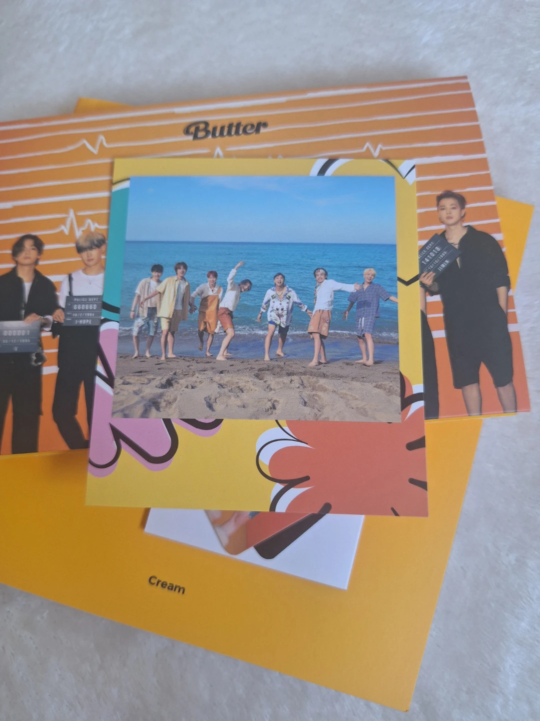 BTS SINGLE ALBUM [BUTTER] in version CREAM - photo 5
