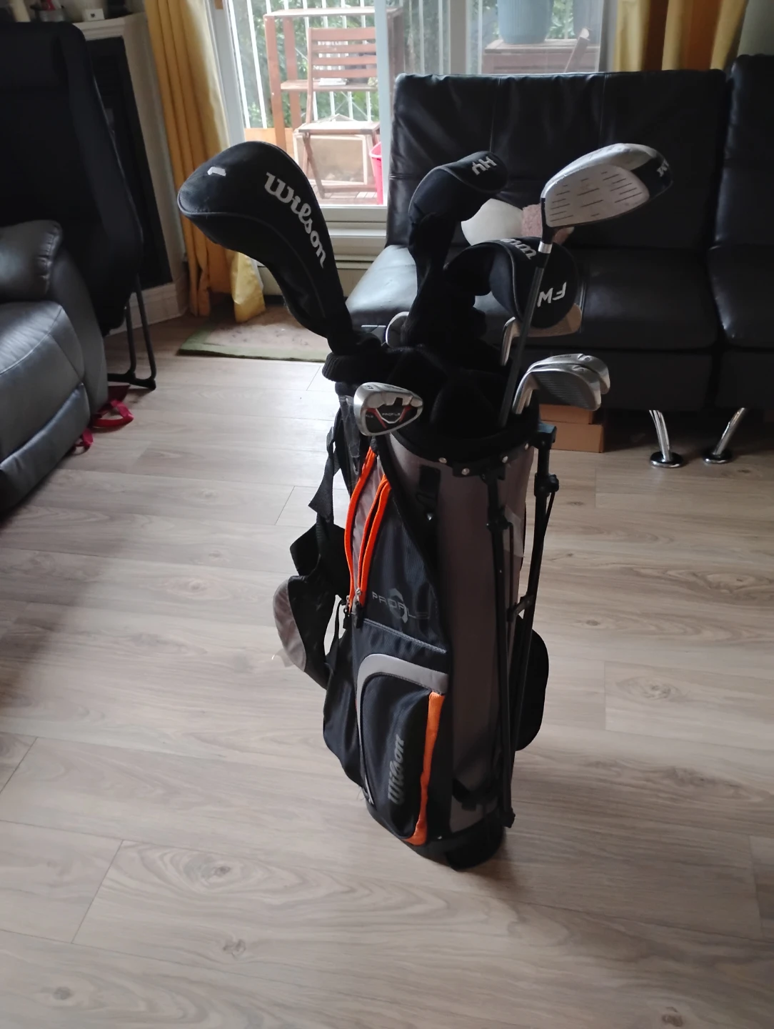 Wilson lsx golf clubs and bag