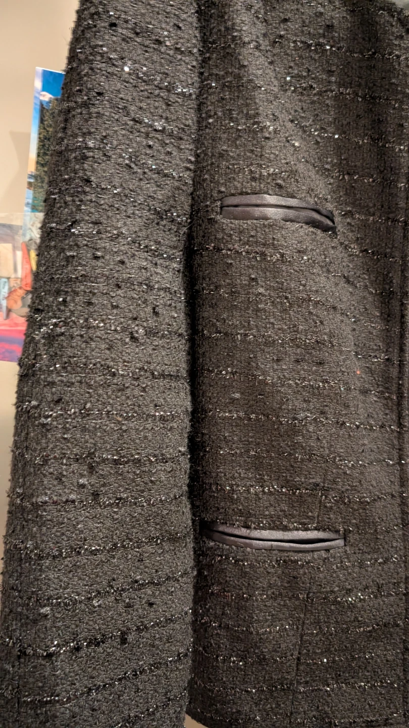 Black Blazer jacket Coat work formal casual party  wear - photo 5