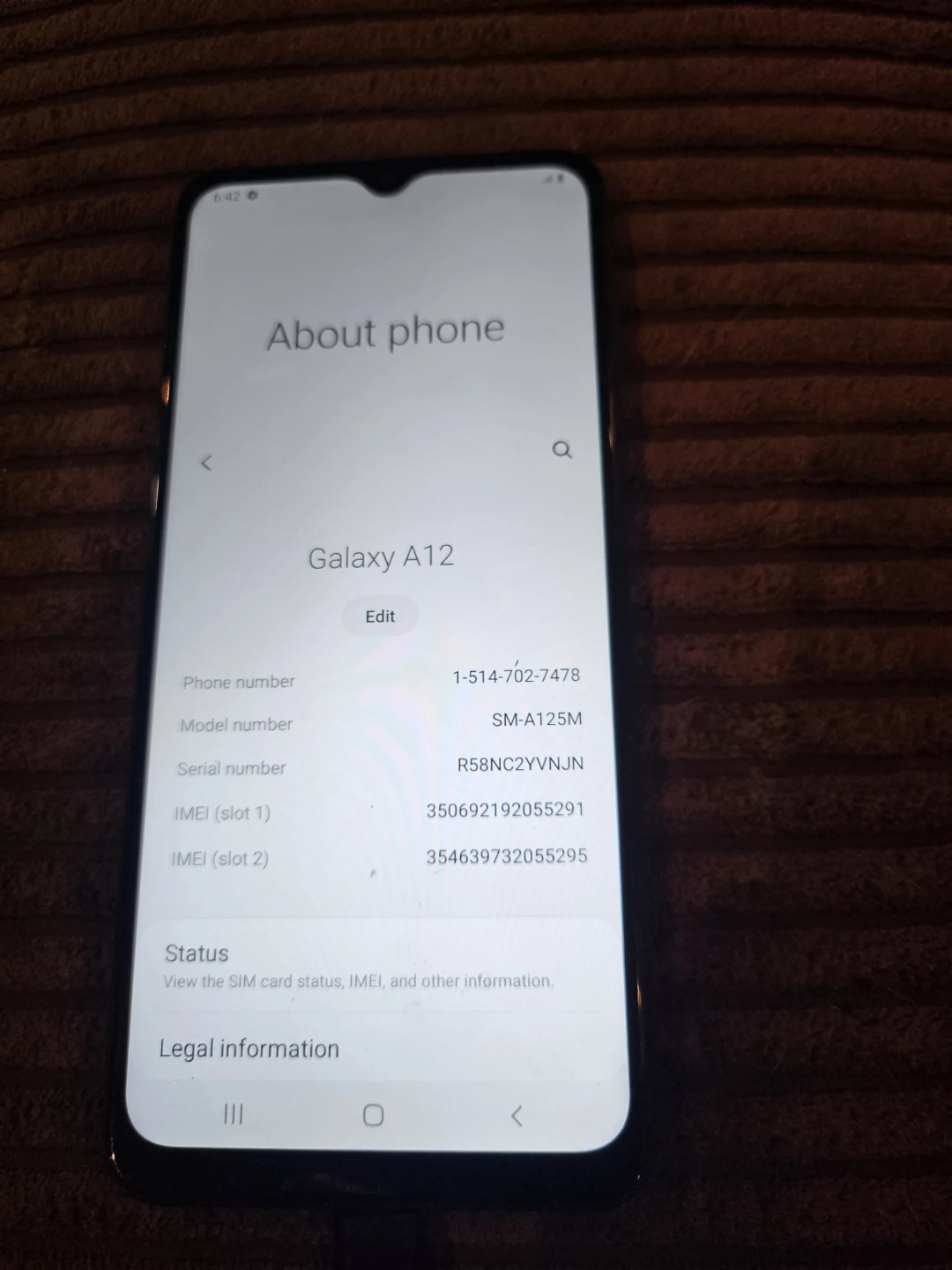 Samsung Galaxy A12 Smartphone - photo 2