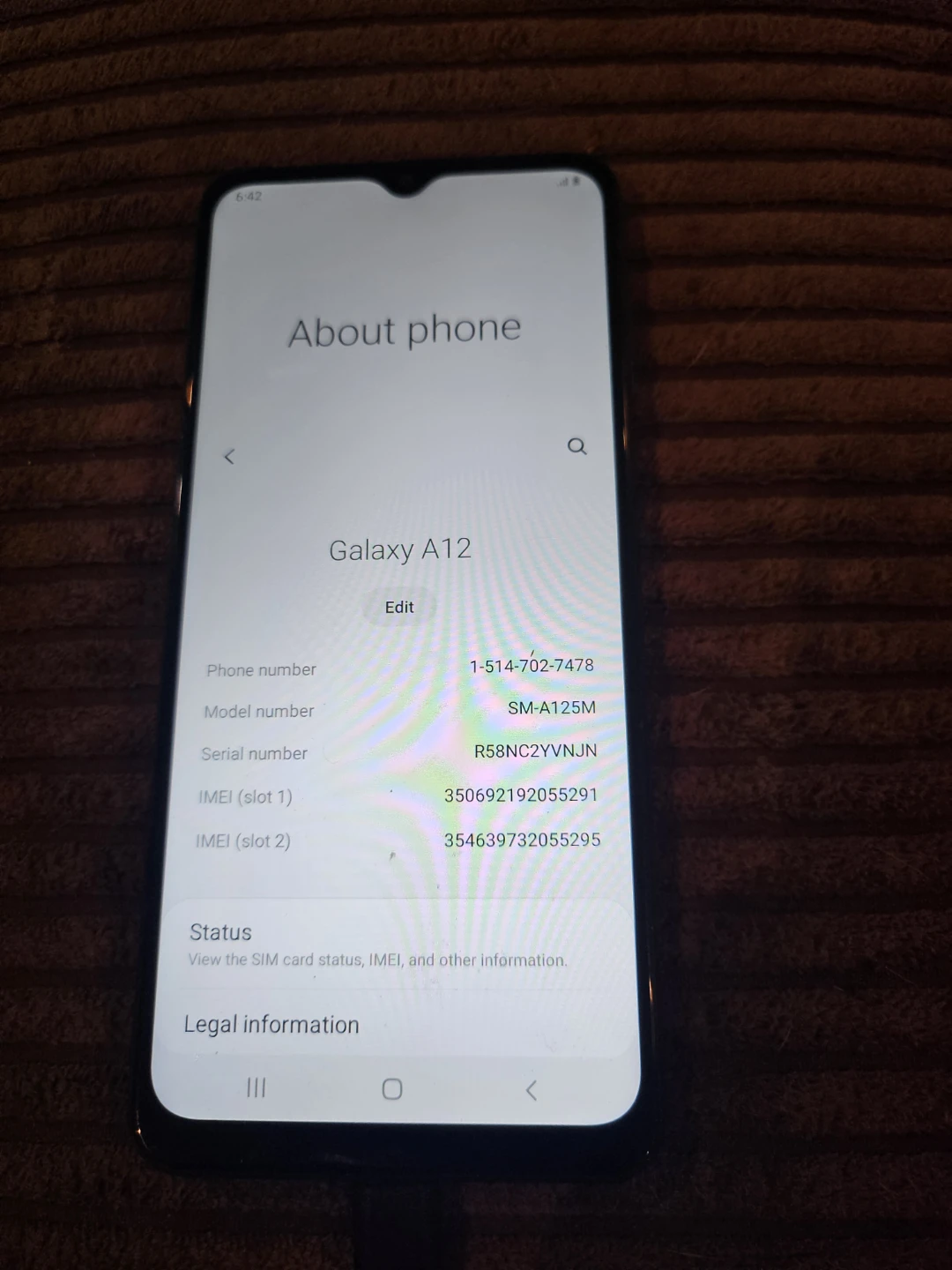 Samsung Galaxy A12 Smartphone - photo 3