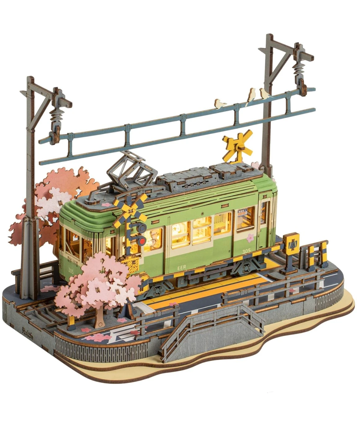 Rolife 3D Puzzle Creation Set - Sakura Journey - NEW SEALED