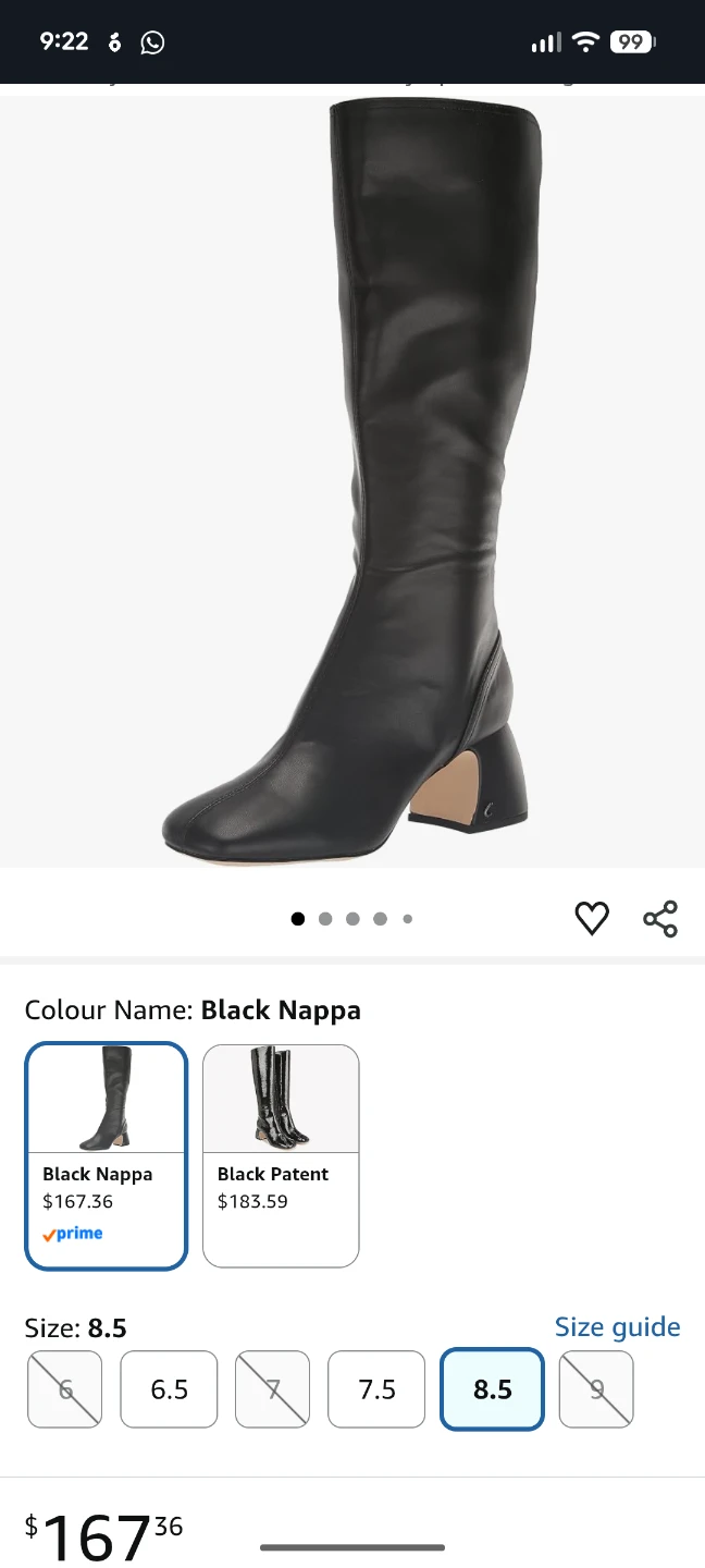 Knee high black boots - size 9 / 40 - photo 2