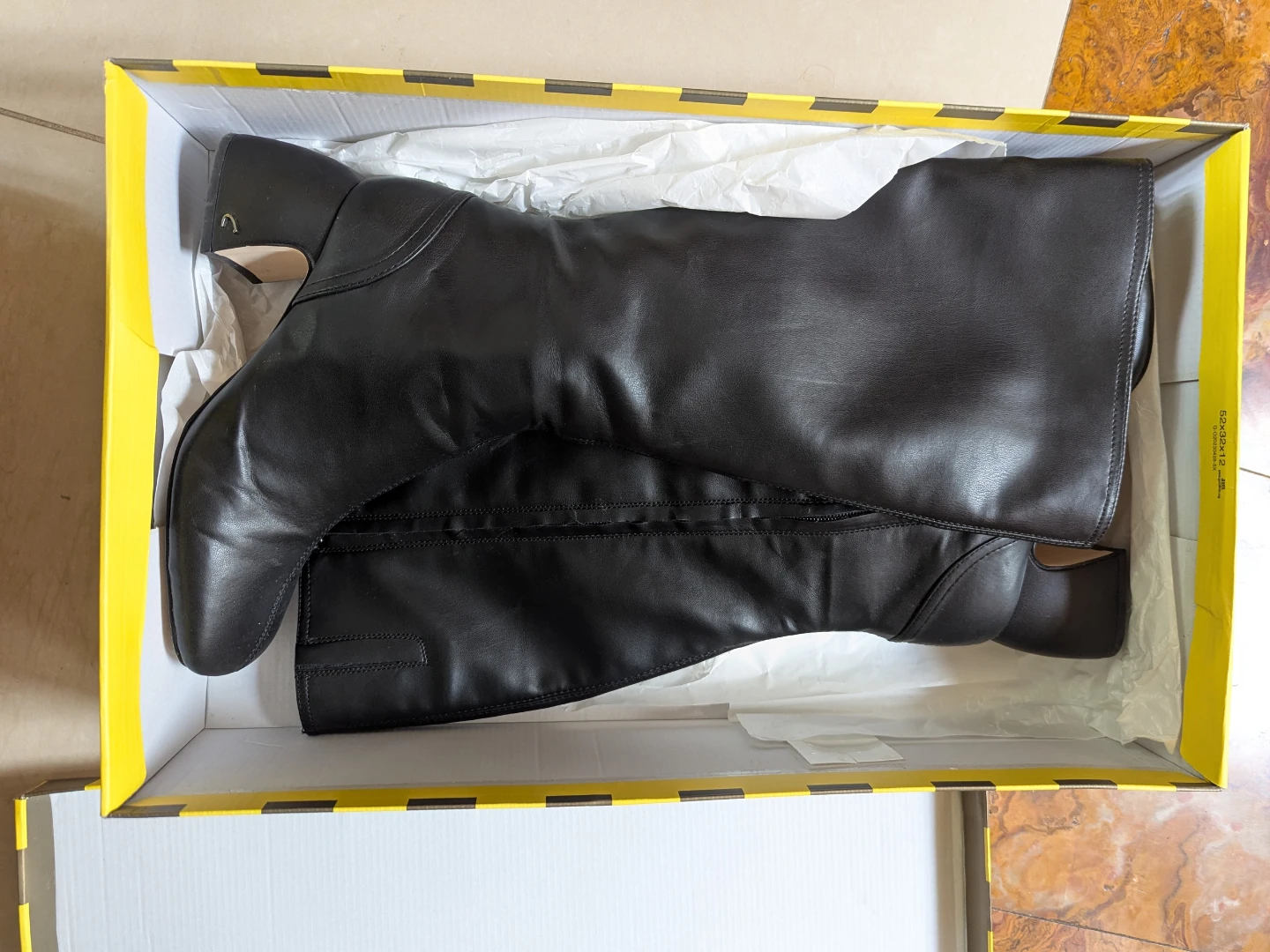 Knee high black boots - size 9 / 40 - photo 5