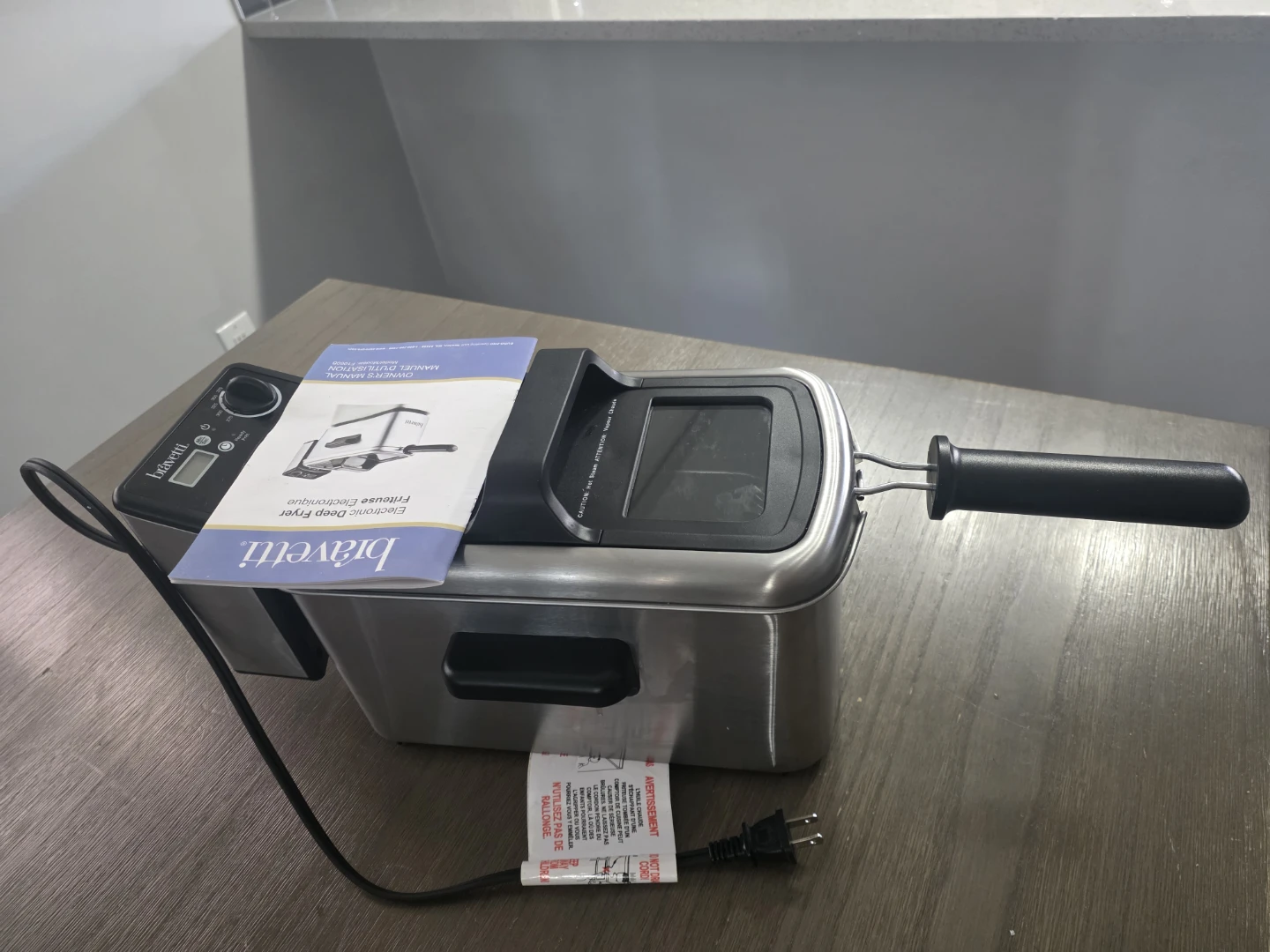 Bravetti Stainless Steel Deep Fryer - photo 2