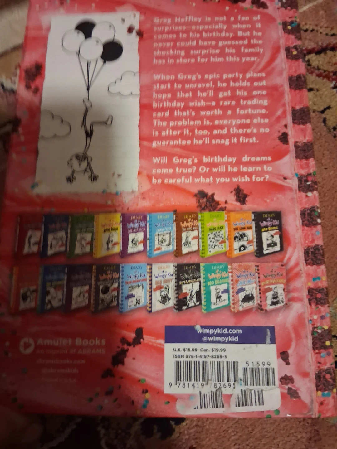 Diary of a Wimpy Kid: Partypooper Book - photo 3
