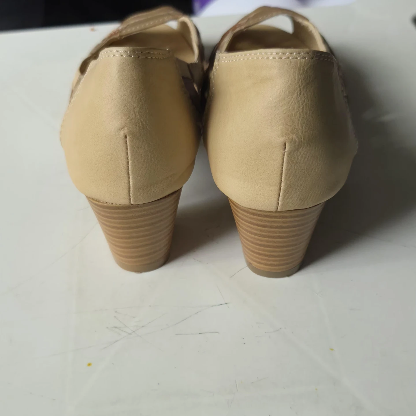 BellaSiba Peep-Toe Flats Size 38 - photo 5