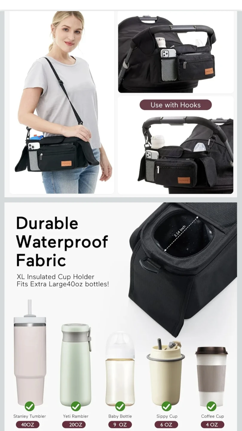 Momcozy Stroller Organizer Bag BRAND NEW - photo 5