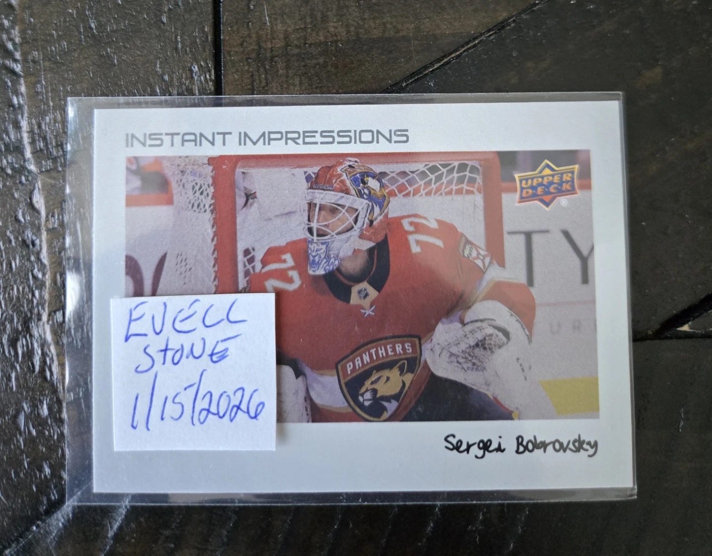 Upper Deck Instant Impressions Hockey Cards - photo 4