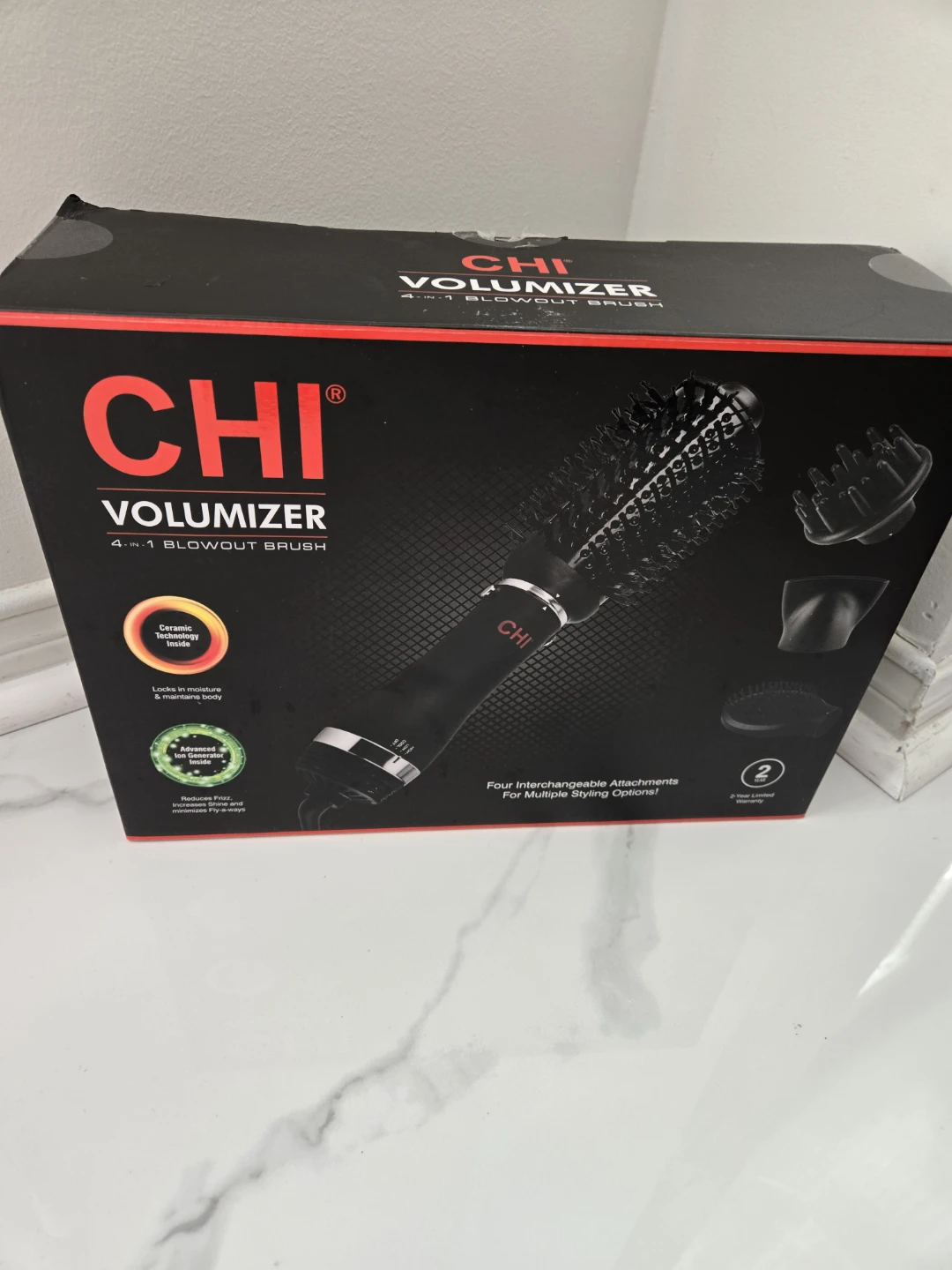 CHI Volumizer 4-in-1 Blowout Brush, Barely Used - photo 2