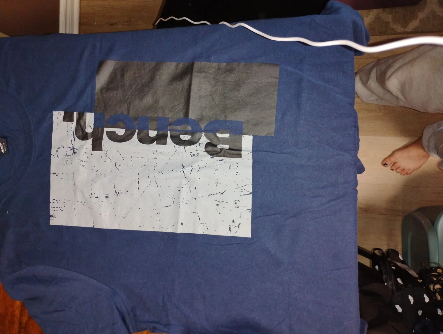 Bench. Urbanwear T-Shirt XXL/TTG Dress Blue