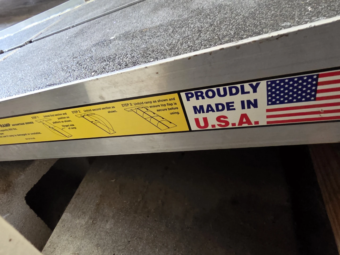 EZ-ACCESS TRIFOLD Advantage Series Ramp - photo 2