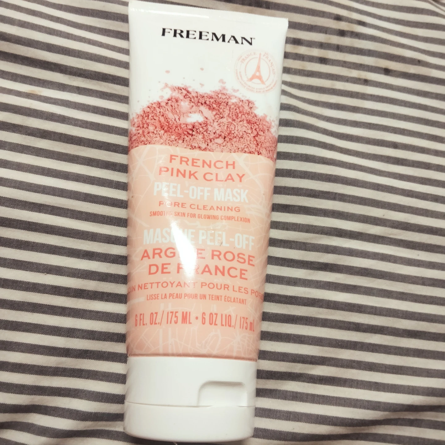 Freeman French Pink Clay Peel-Off Mask - Pore Cleansing 175ml - photo 3