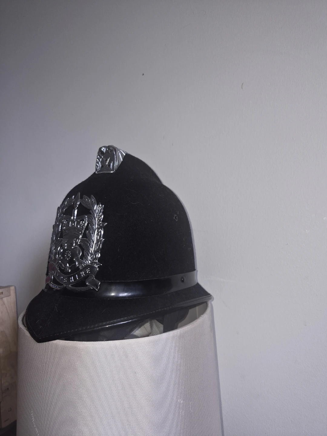 Vintage Police Helmet - photo 2