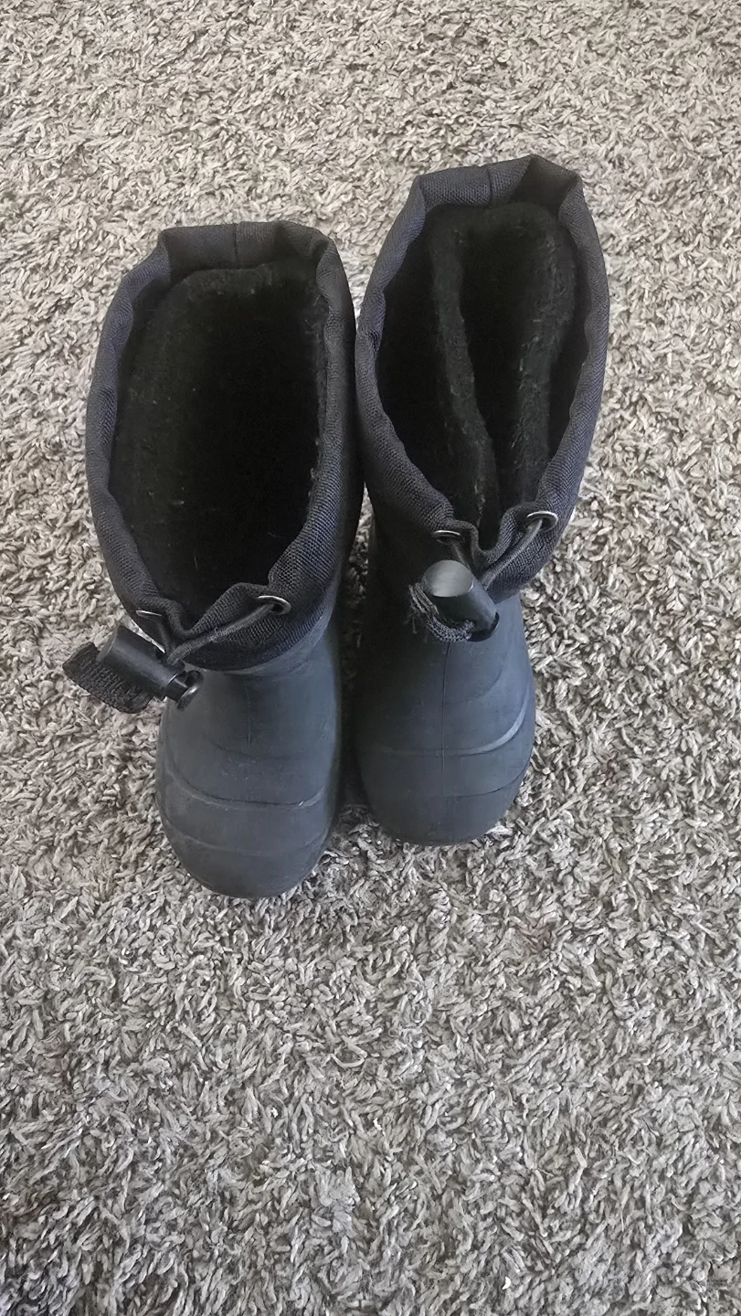 Black Winter Boots Size 8