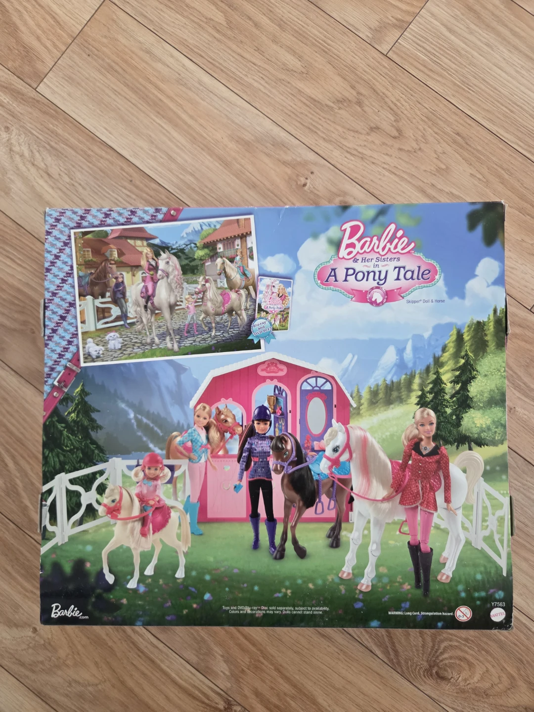 Barbie & Her Sisters A Pony Tale Skipper Doll & Horse - photo 2