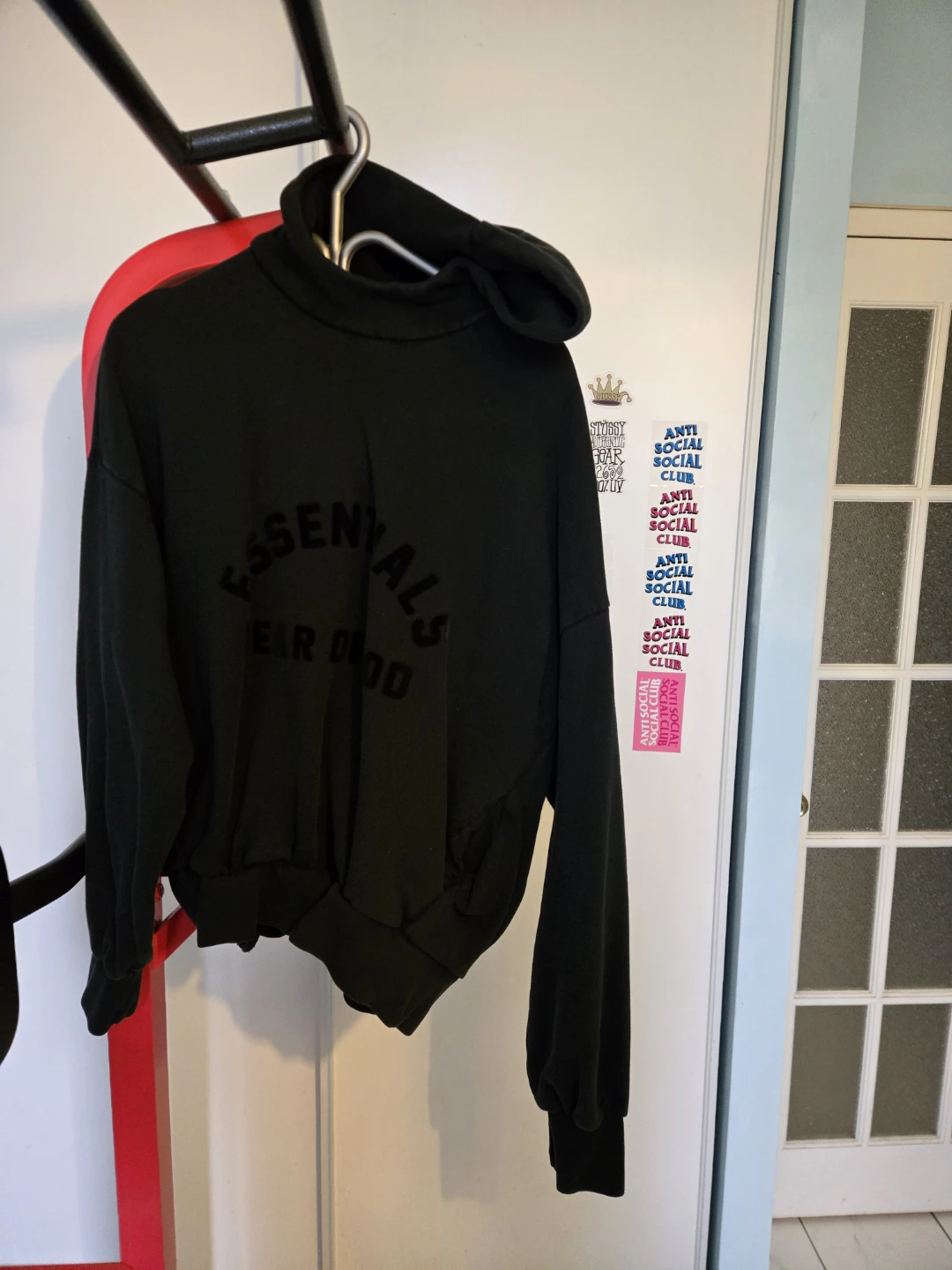 Fear of God Essentials Black Hoodie