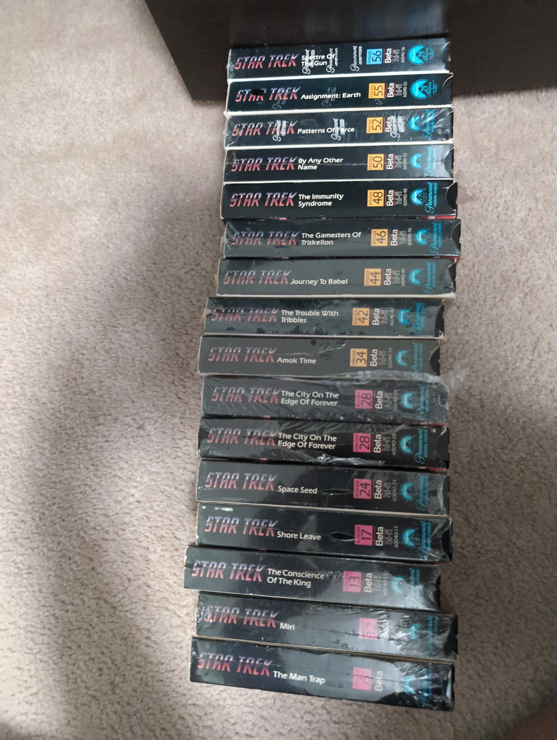 Star Trek Beta Video Cassette Collection - photo 2