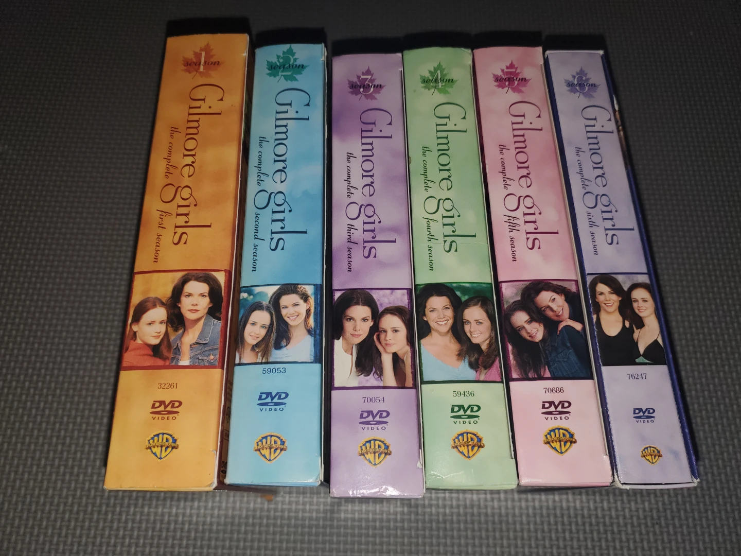 ($10 each, or $50 for all 6 seasons) Gilmore Girls: Seasons 1-6