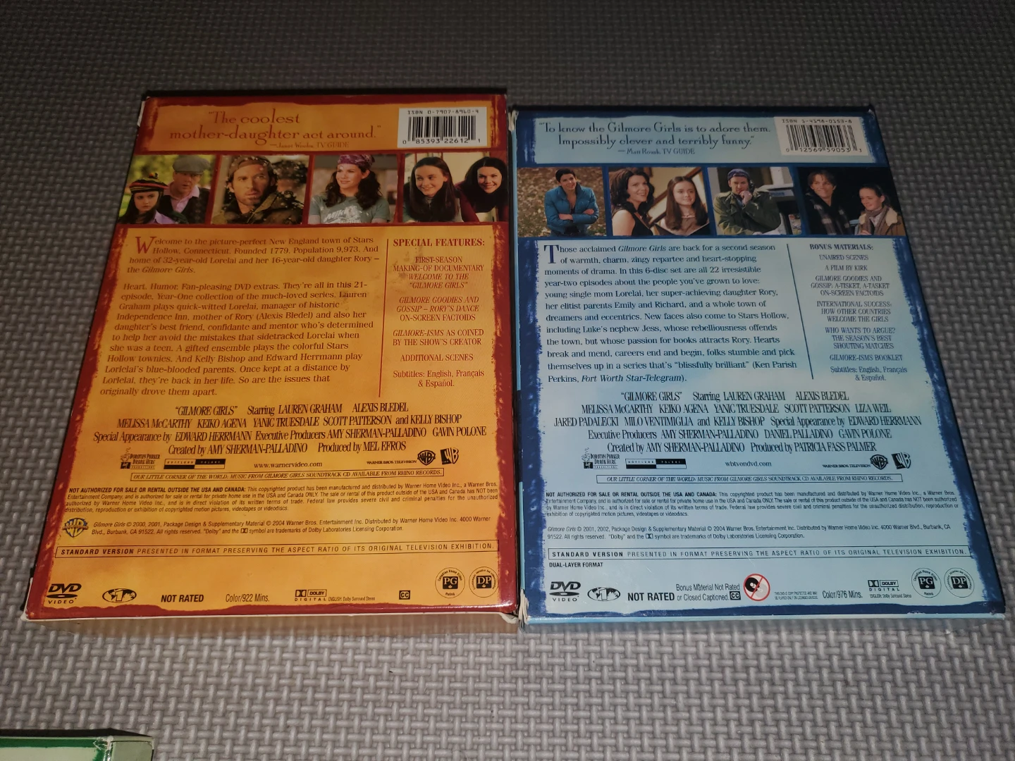 ($10 each, or $50 for all 6 seasons) Gilmore Girls: Seasons 1-6 - photo 3