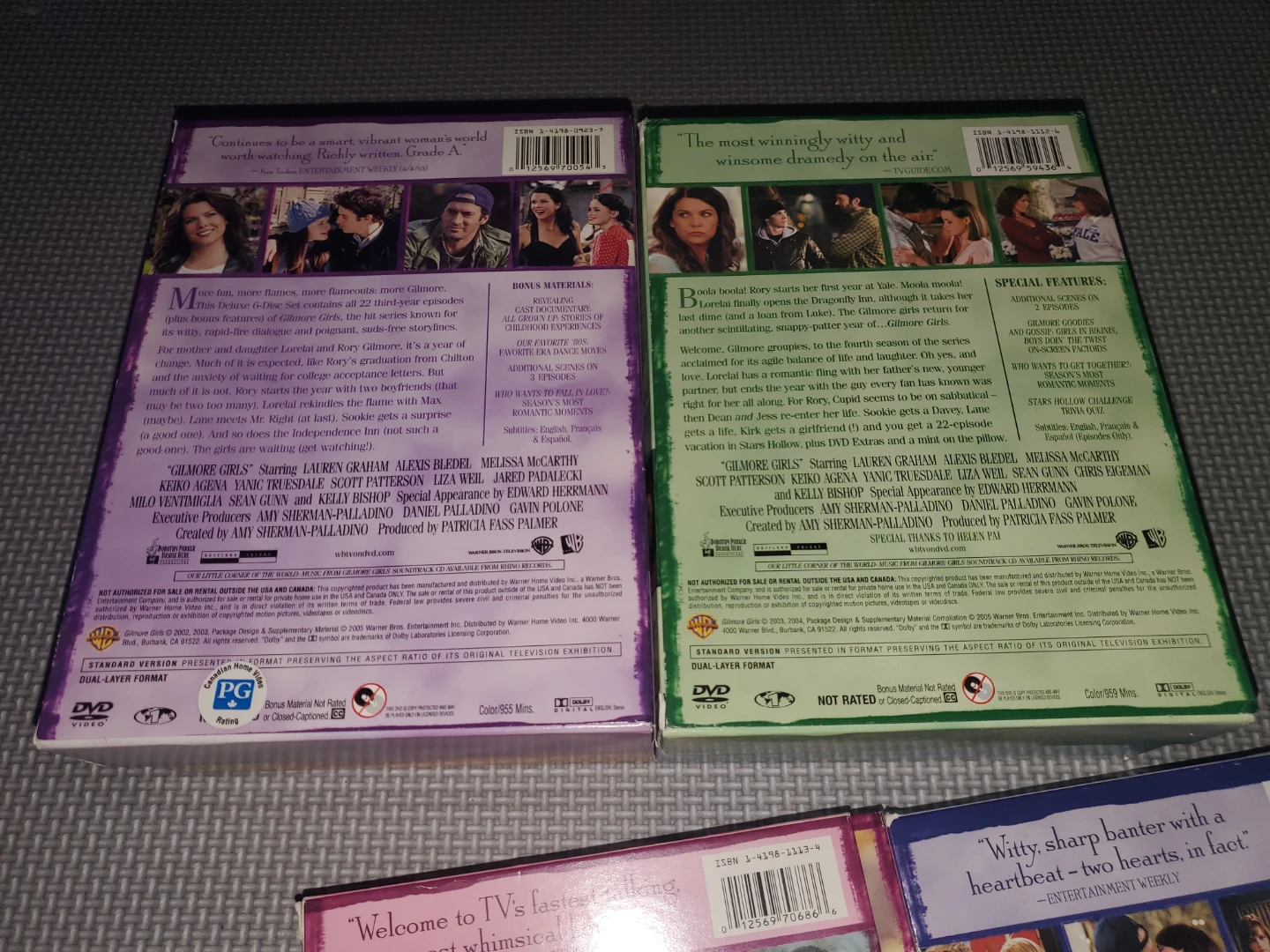 ($10 each, or $50 for all 6 seasons) Gilmore Girls: Seasons 1-6 - photo 4