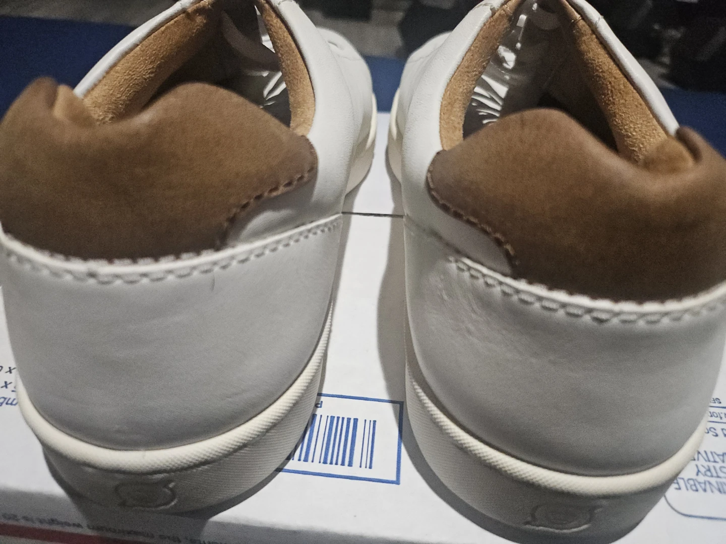 Born White Leather Sneakers - photo 3