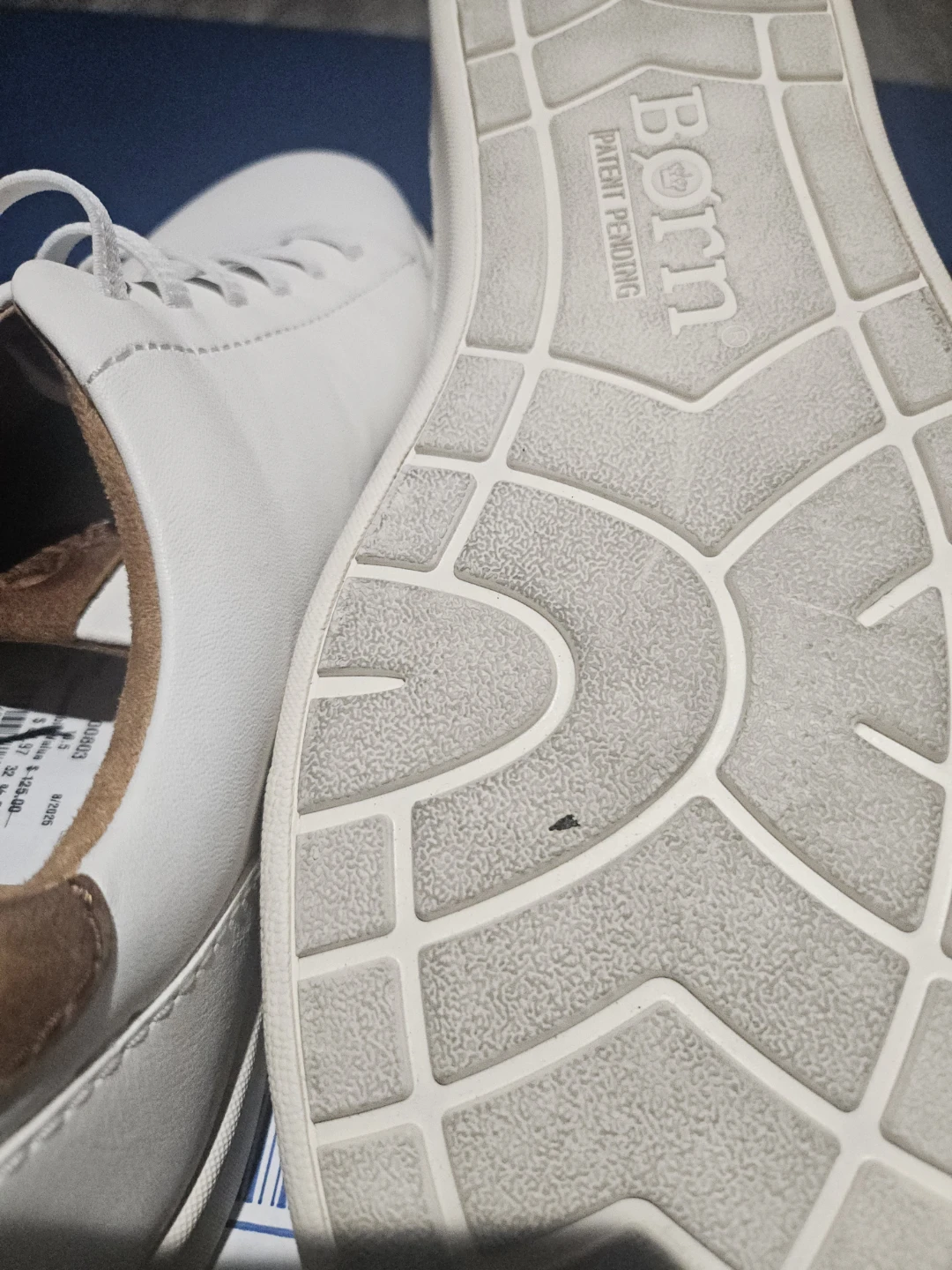 Born White Leather Sneakers - photo 5