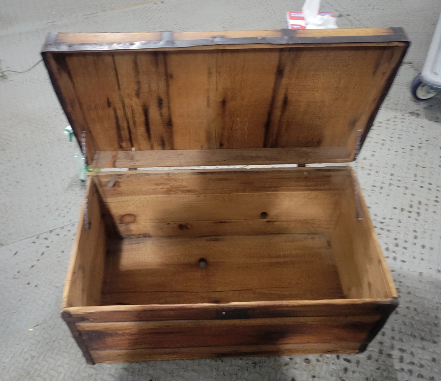 Antique Blanket Chest / Steamer Trunk