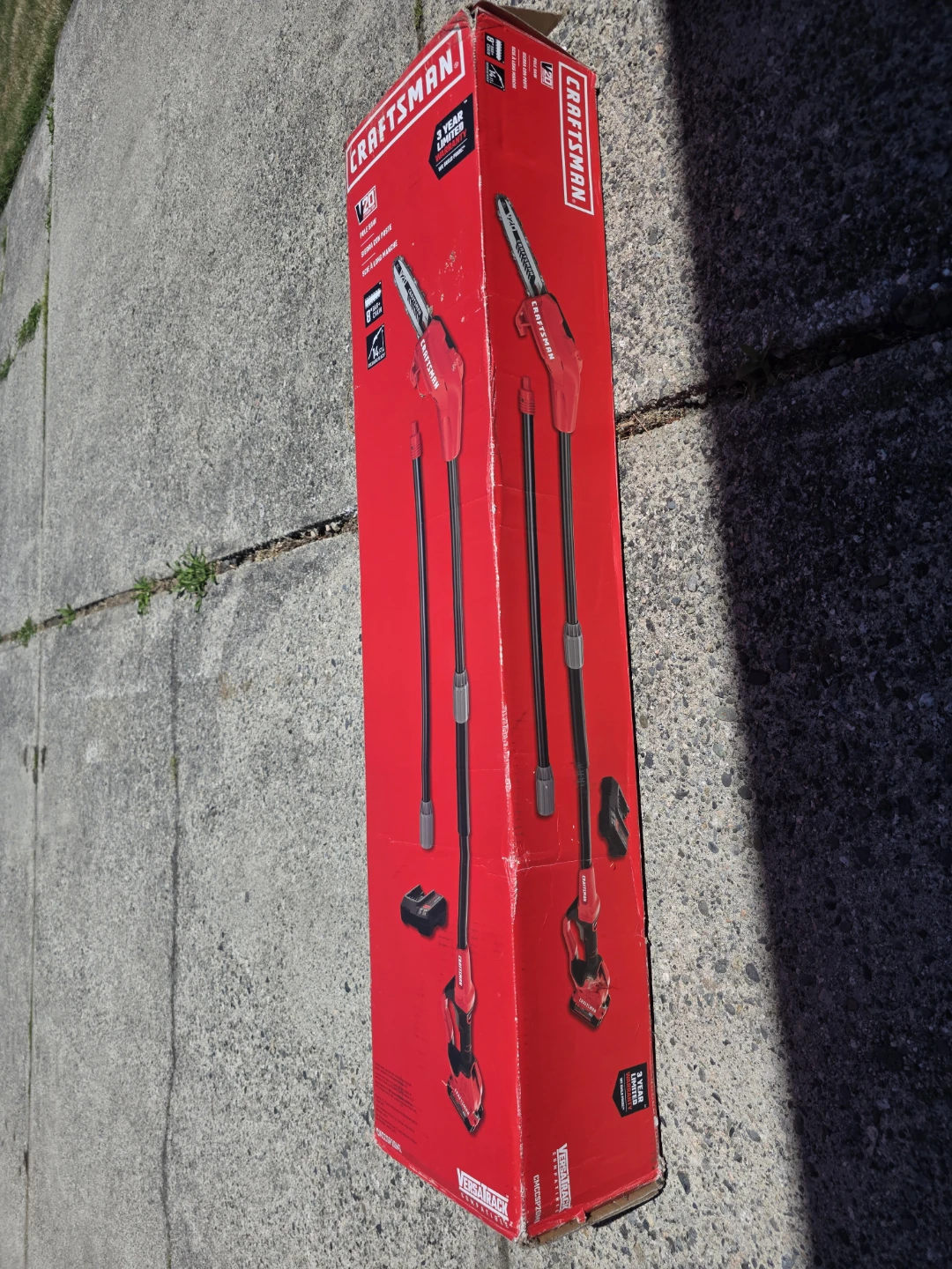 Craftsman 20V Pole Saw and Hedge Trimmer Combo Kit