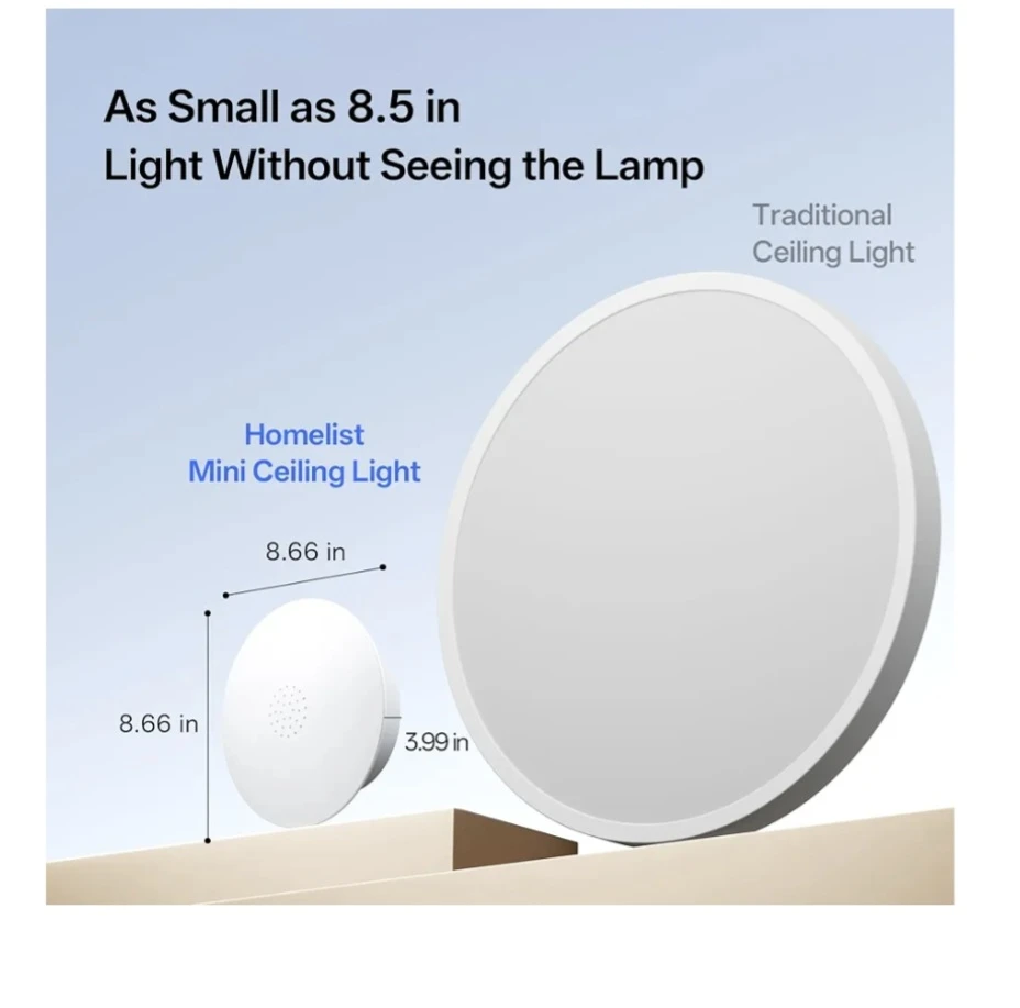 Homelife Mini Ceiling Light - 8.5 inch - photo 3