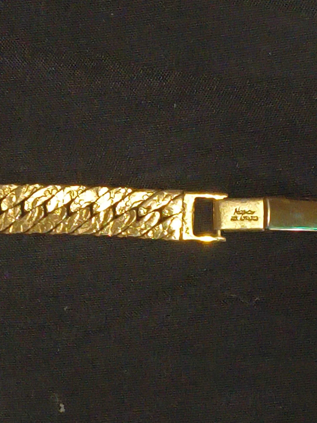 Gold 14 k napen bracelet - photo 2