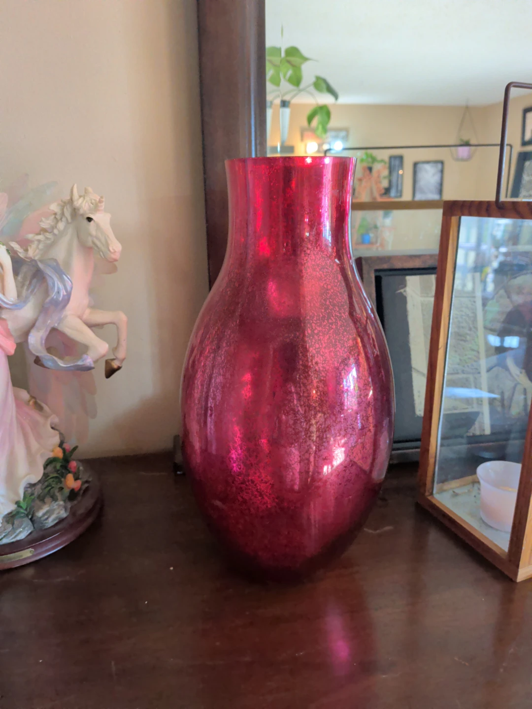 Sparkly Red Vase - photo 2