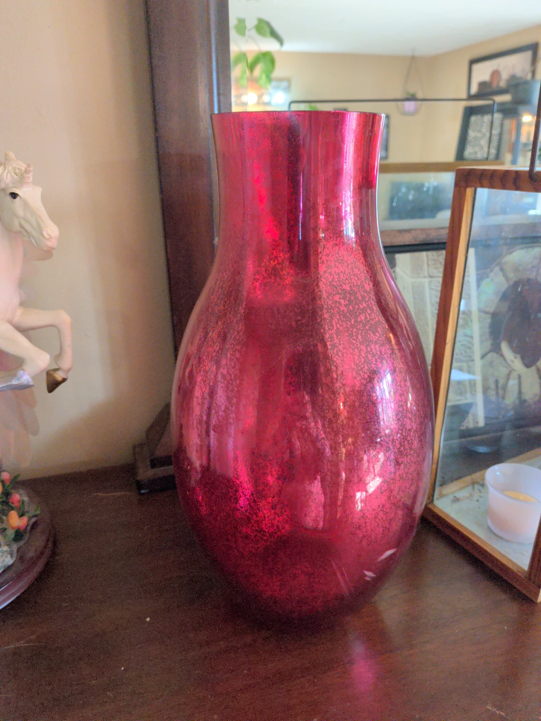 Sparkly Red Vase - photo 3