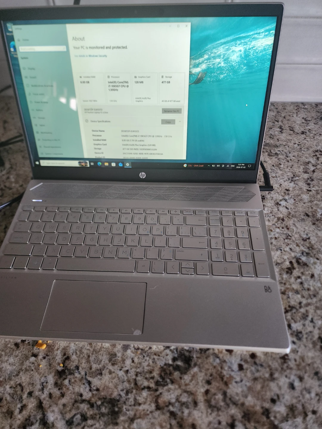 HP Pavilion Laptop 15-eg5172 - photo 2