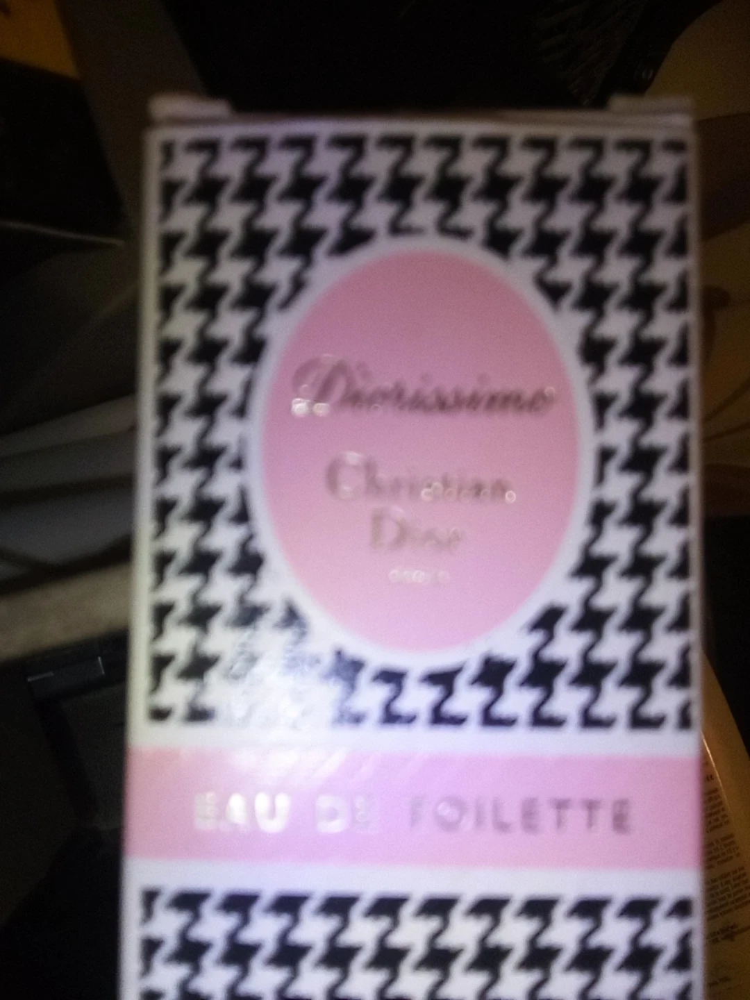 Christian Diorissimo Eau de Toilette Box