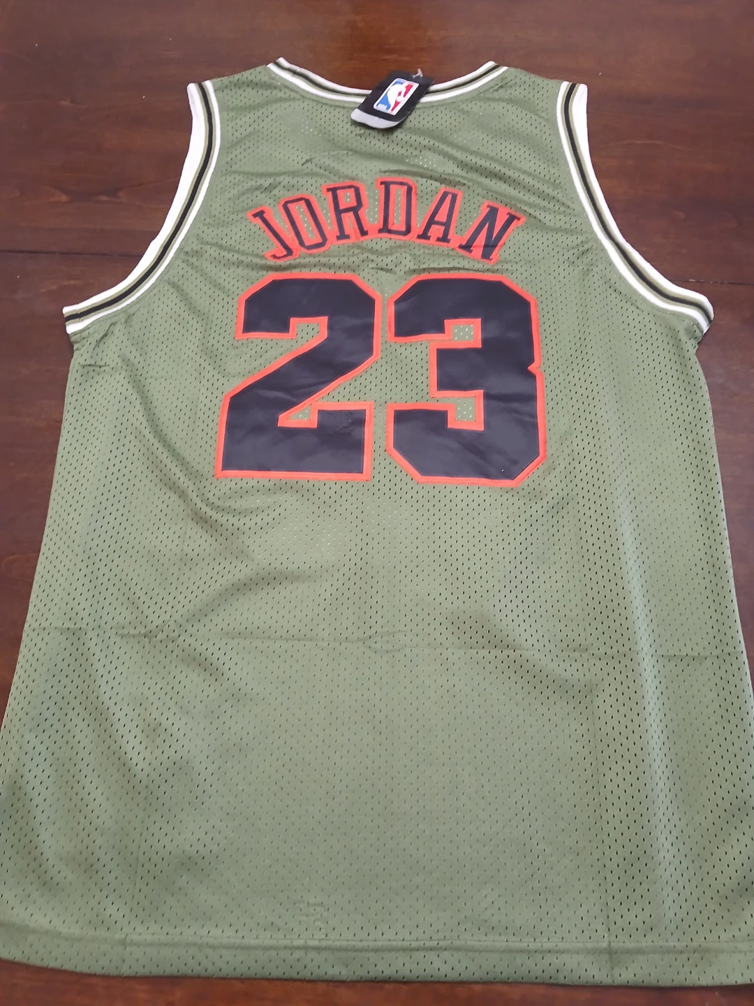 Micheal Jordan Chicago Bulls Military Jersey - photo 2