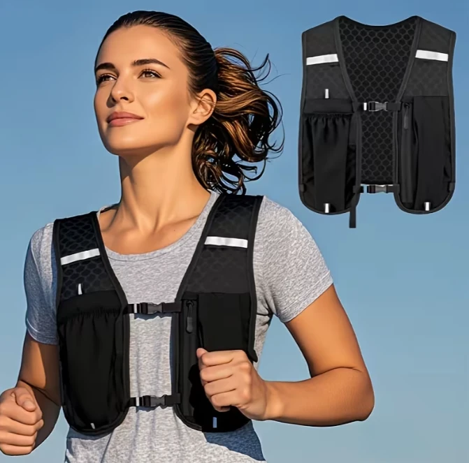 Jogging, walking,, running vest - brand new