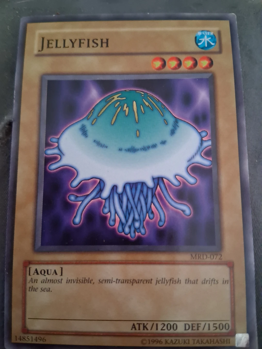 Yu-Gi-Oh! "Jellyfish" Card (MRD-072)