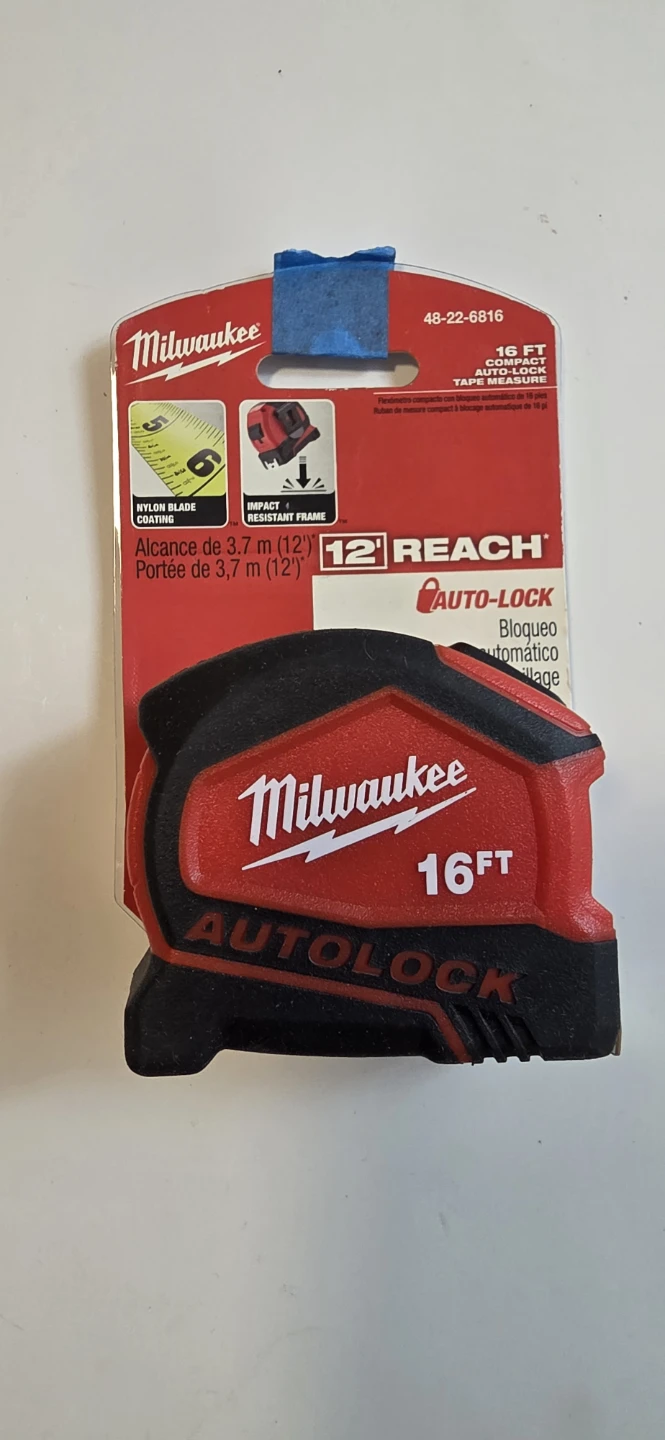 Milwaukee AUTO-LOCK Tape Measure 16 FT