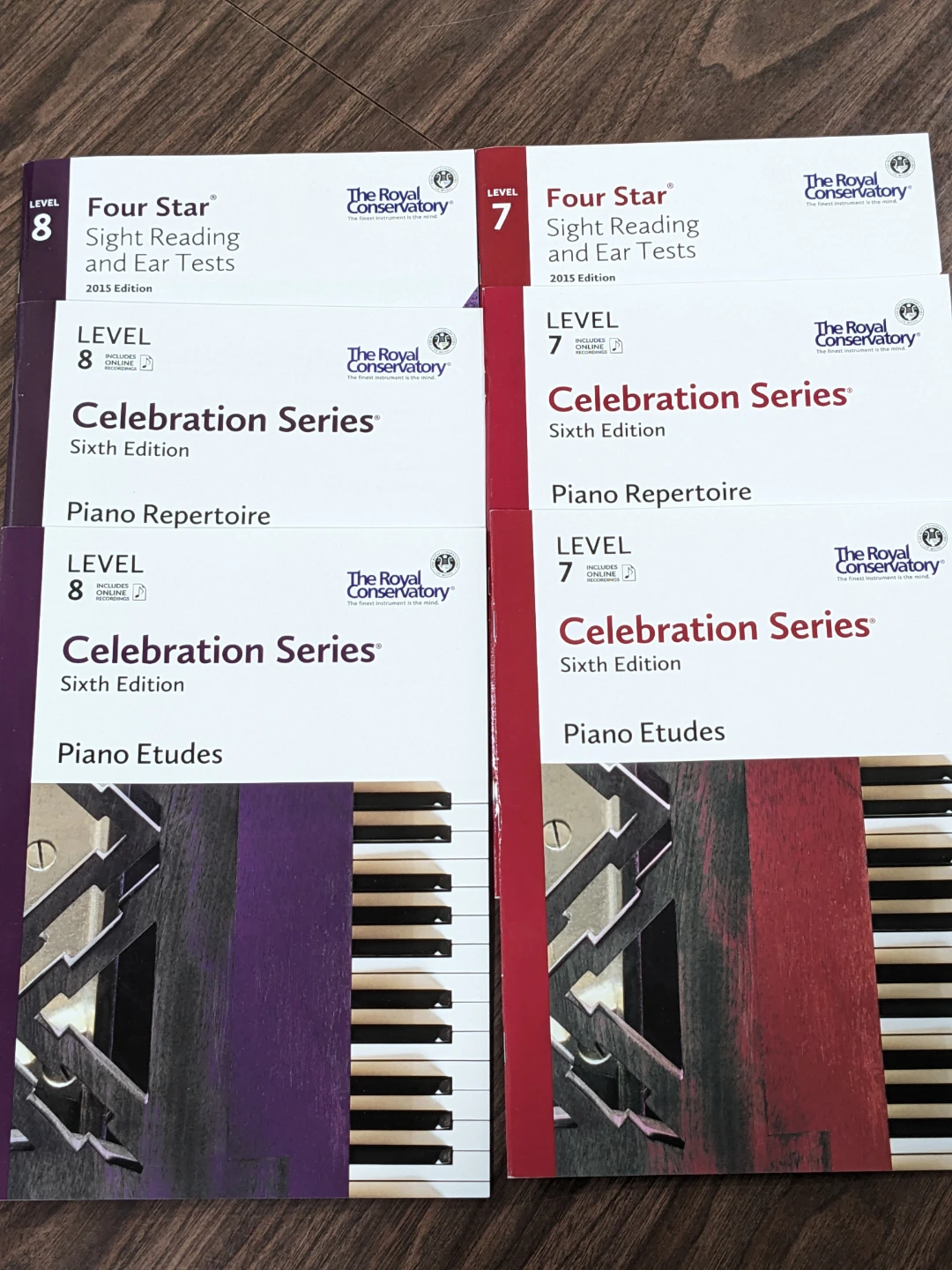 Royal Conservatory Piano Books