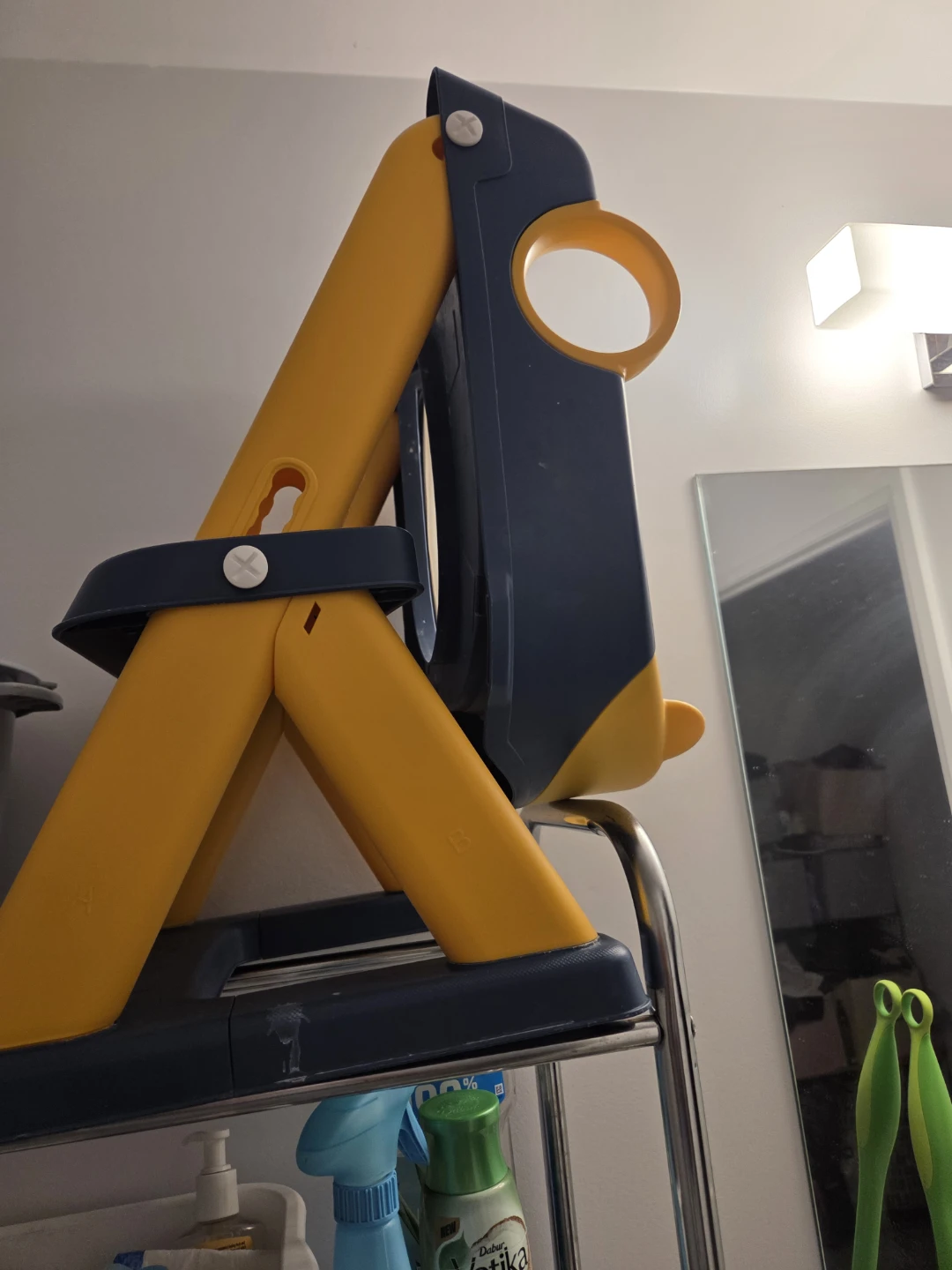 Blue and Yellow Toddler Potty Training Seat - photo 4