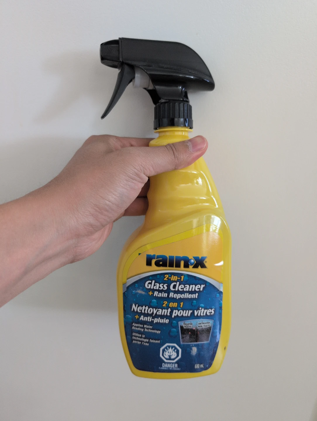 Rain-X water repellent and glass cleaner combo