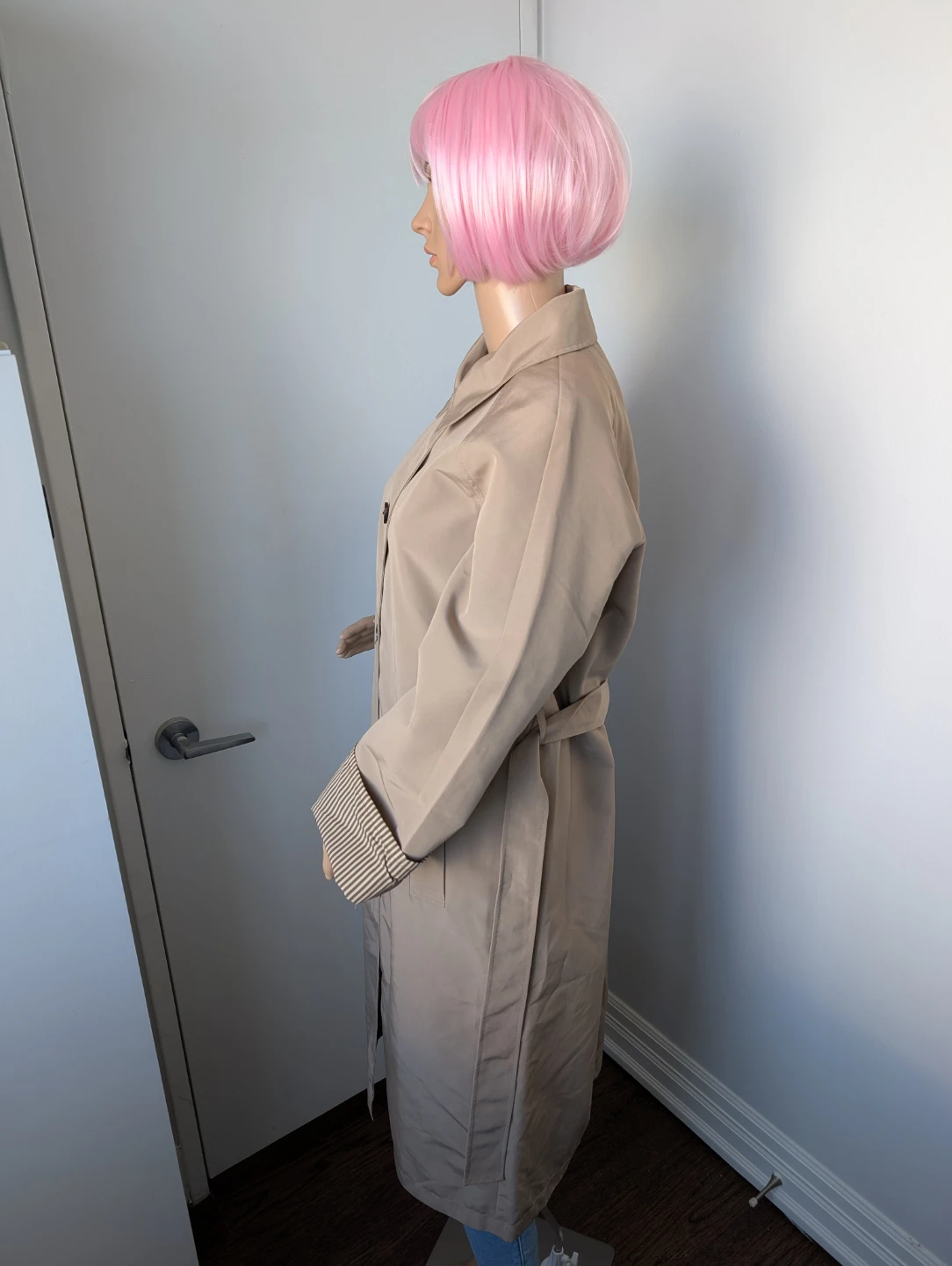 Vero Moda Beige Trench Coat with Belt - photo 4
