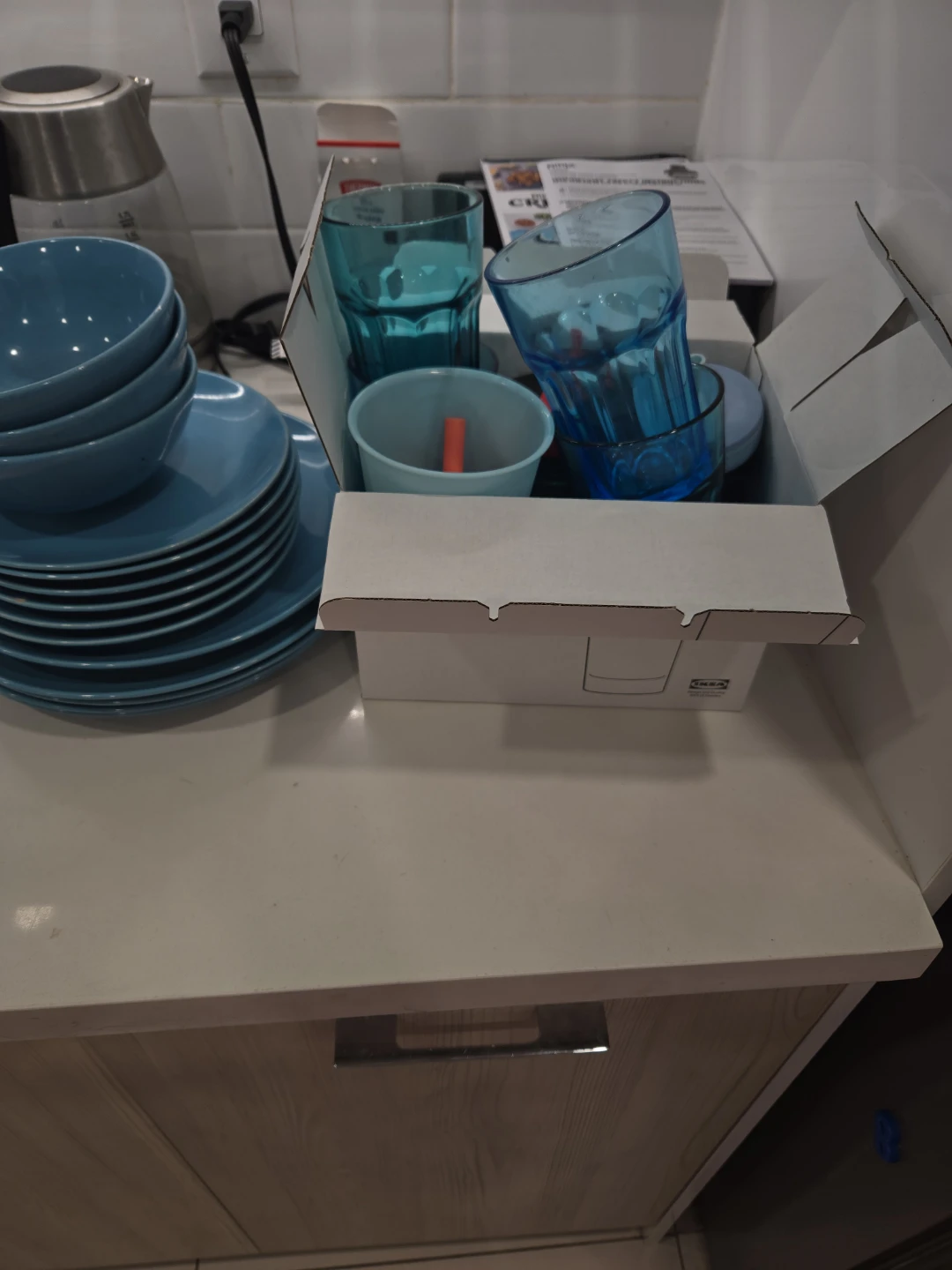 IKEA Plates, Bowls, and Glasses