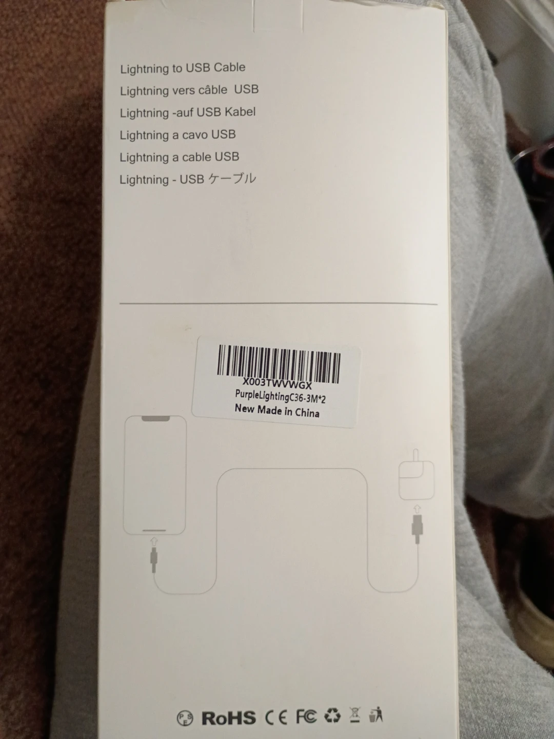 Lightning to USB Sync & Charging Cable - photo 2