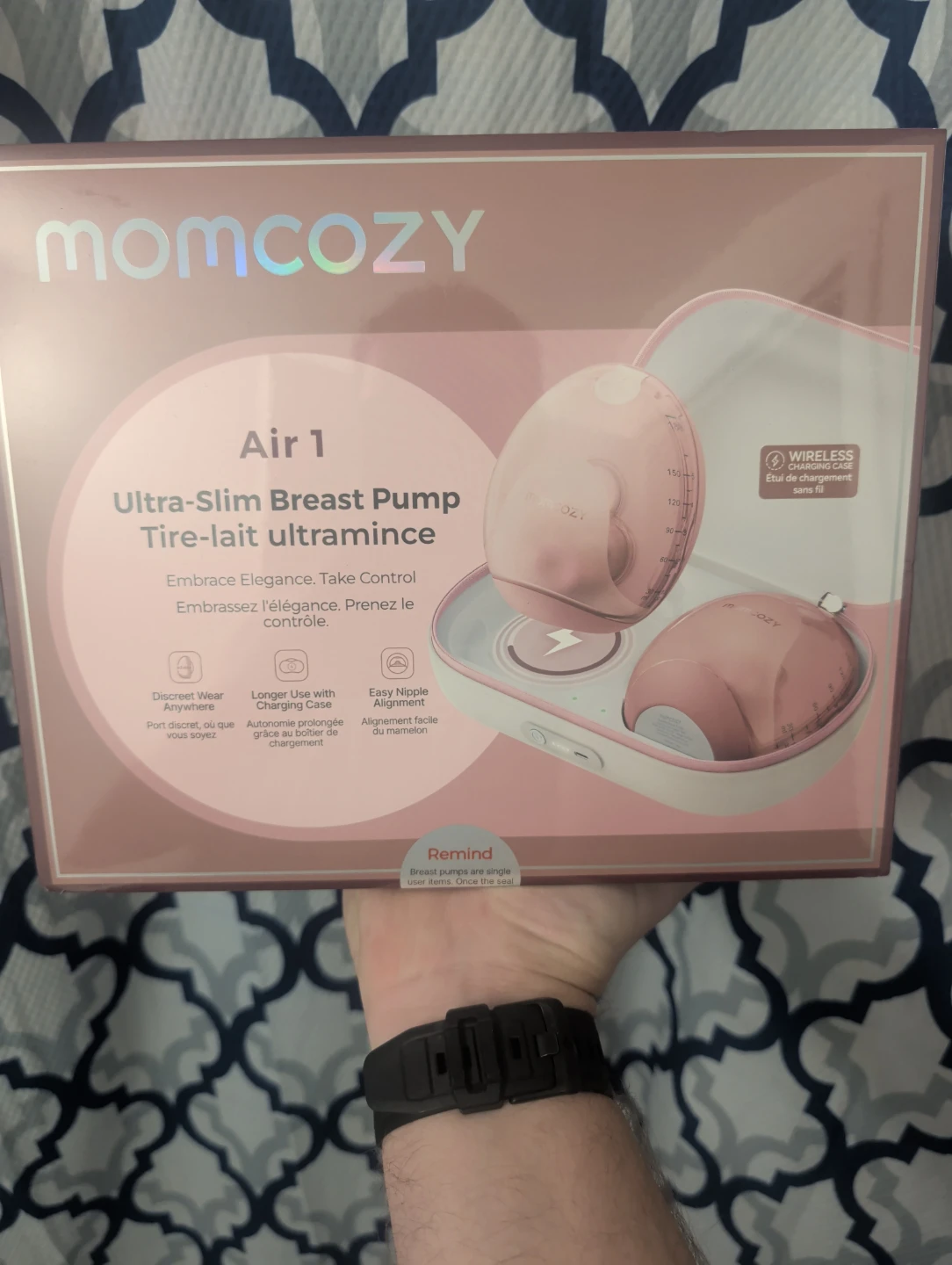 Momcozy Air 1 Ultra-Slim Breast Pump - photo 2