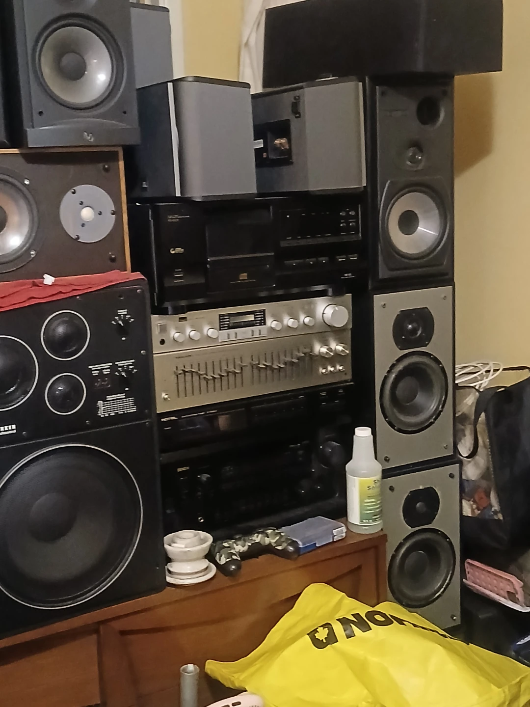 Assorted Audio Speakers and Audio Receiver - photo 2