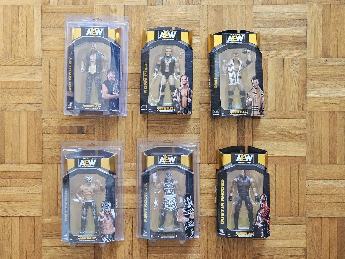 AEW Unrivaled Collection - 24 Figures (Series 2, 3, 4, 5)MOC/NIB