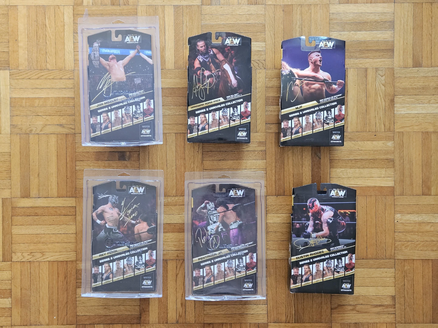 AEW Unrivaled Collection - 24 Figures (Series 2, 3, 4, 5)MOC/NIB - photo 2